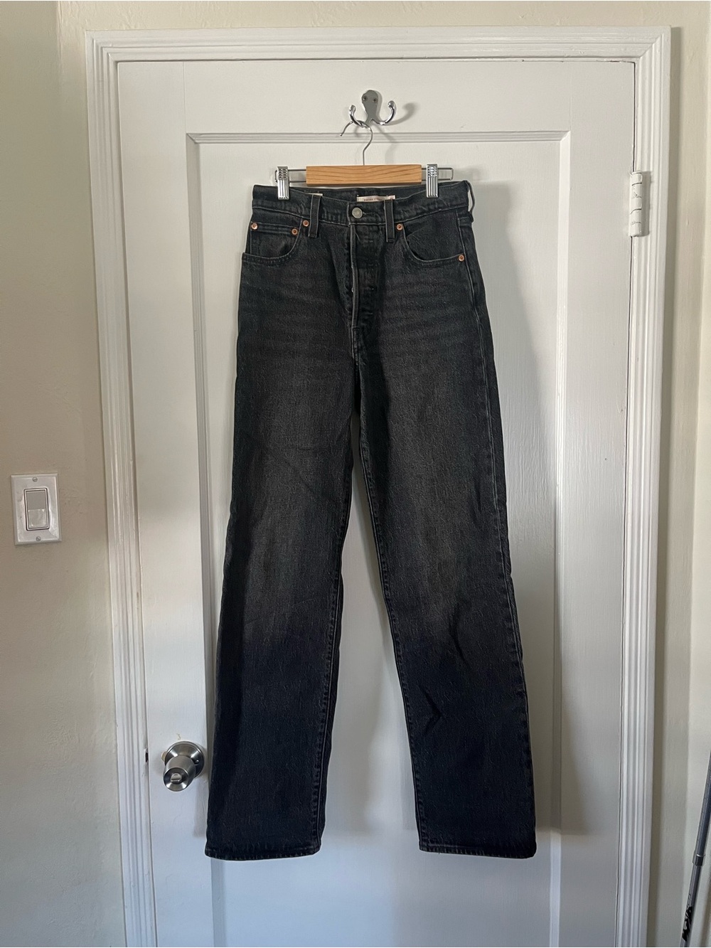 Levi’s ribcage straight jeans